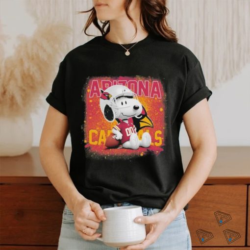 Design arizona Cardinals Mix Snoopy T Shirt