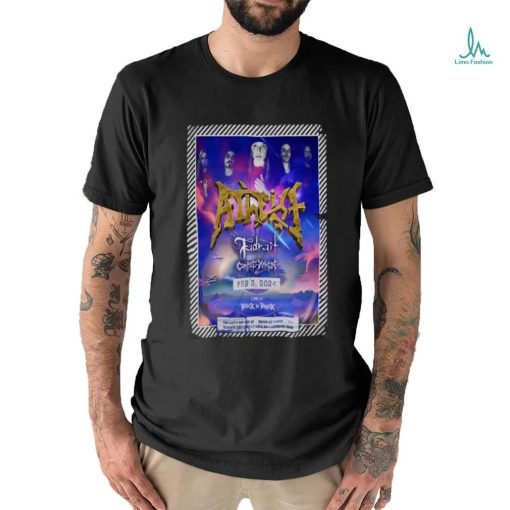 Design atheist San Diego, California February 3rd, 2024 Tour Poster shirt