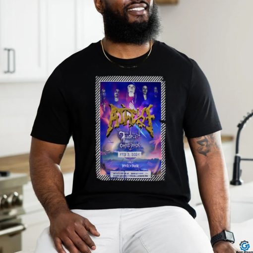 Design atheist San Diego, California February 3rd, 2024 Tour Poster shirt