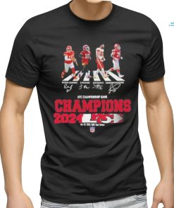 Design congratulations Kansas city Chiefs is champions of AFC championship game season 2023 2024 shirt