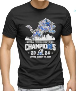 Design detroit Lions NFC Champions 2023 2024 T Shirt