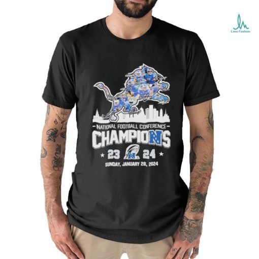 Design detroit Lions NFC Champions 2023 2024 T Shirt