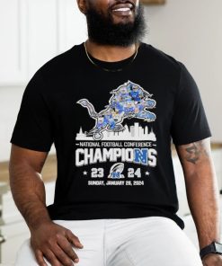 Design detroit Lions NFC Champions 2023 2024 T Shirt