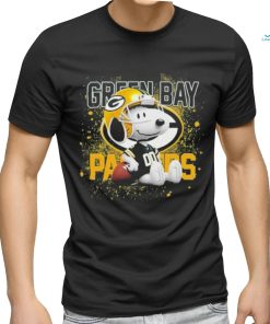Design green Bay Packers Mix Snoopy T Shirt