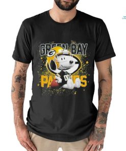 Design green Bay Packers Mix Snoopy T Shirt