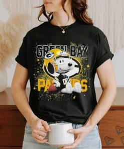 Design green Bay Packers Mix Snoopy T Shirt