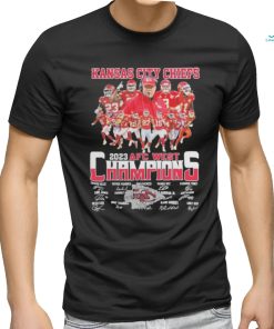 Design kansas City Chiefs 2023 AFC West Champions T Shirt