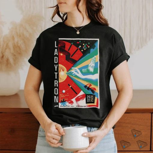 Design ladytron Jan 26, 24 New Century House, Manchester Show Poster shirt