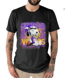 Design minnesota Vikings Mix Snoopy T Shirt