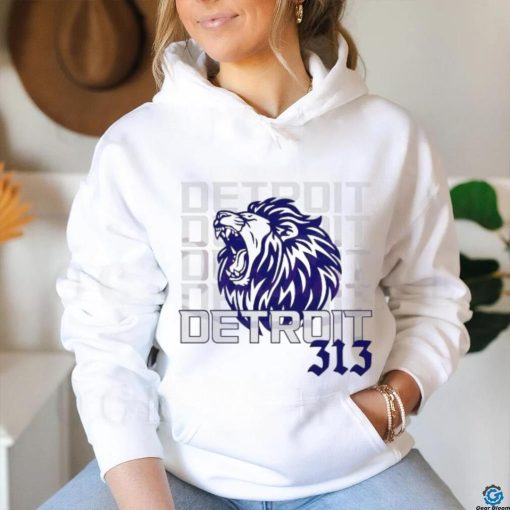 Detroit 313 Lions Football Team 2024 shirt