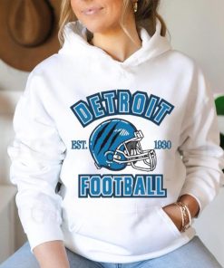 Detroit Football Helmet Claw Lions Est 1930 shirt