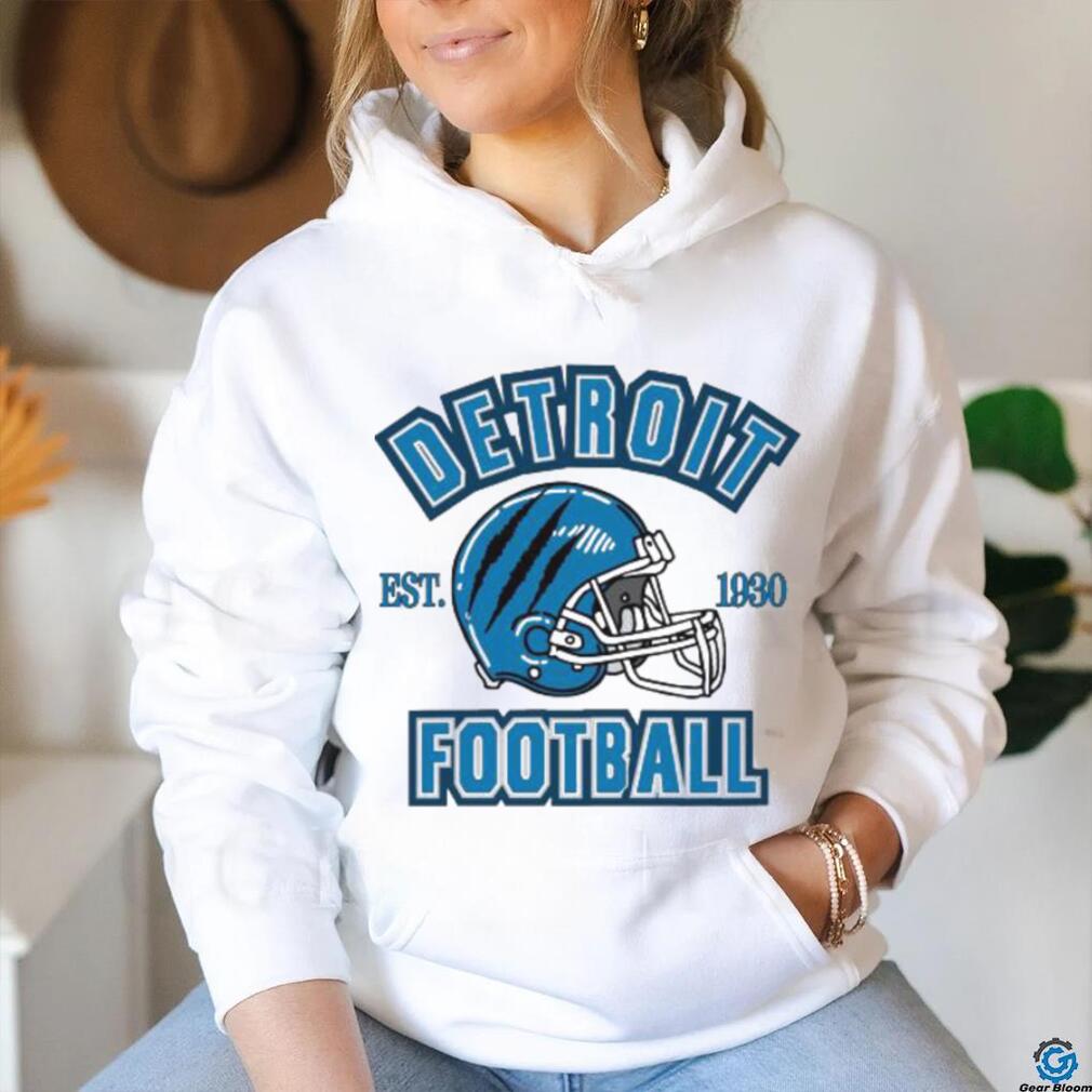 Detroit Football Helmet Claw Lions Est 1930 shirt Detroit Football Helmet Claw Lions Est 1930 shirt