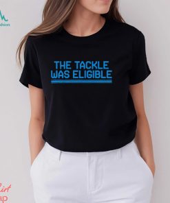 Detroit Football the tackle was eligible shirt