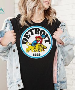 Detroit Lions 1929 Player and lion Logo Shirt