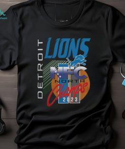 Detroit Lions 2023 NFC North Champs Tshirt