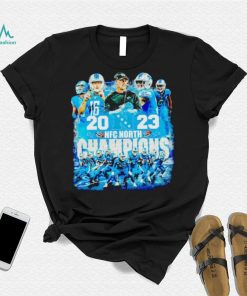 Detroit Lions 2023 NFC North Champs graphic shirt