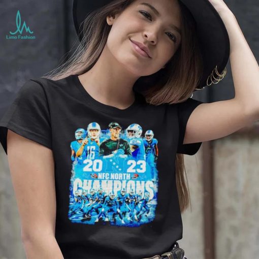 Detroit Lions 2023 NFC North Champs graphic shirt