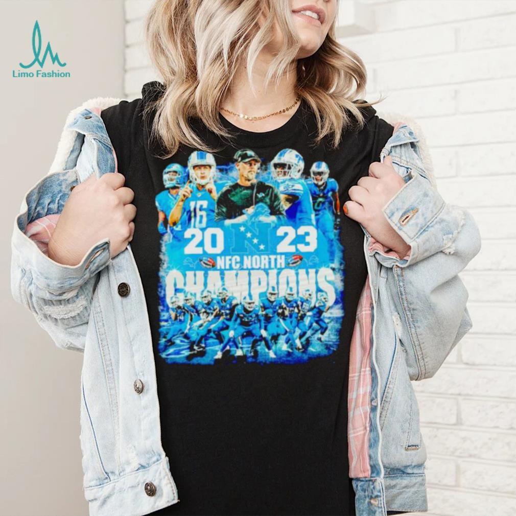 Detroit Lions 2023 NFC North Champs graphic shirt Detroit Lions 2023 NFC North Champs graphic shirt