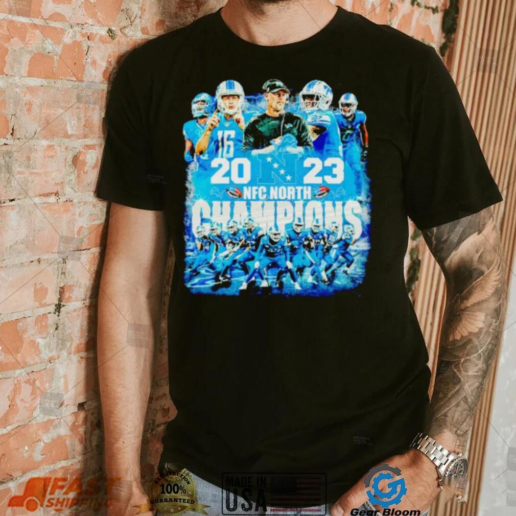 Detroit Lions 2023 NFC North Champs graphic shirt Detroit Lions 2023 NFC North Champs graphic shirt