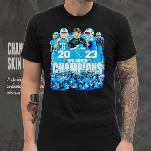 Detroit Lions 2023 NFC North Champs graphic shirt