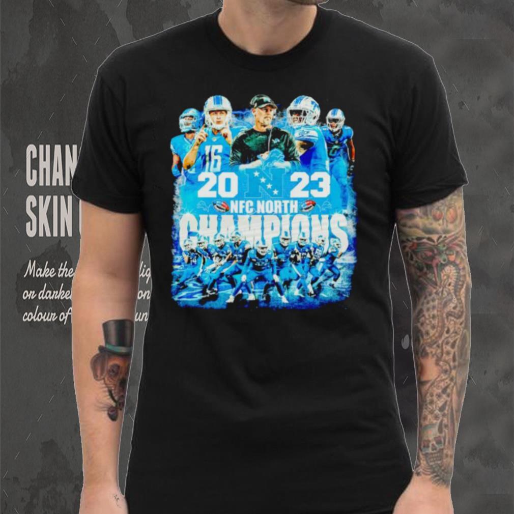 Detroit Lions 2023 NFC North Champs graphic shirt Detroit Lions 2023 NFC North Champs graphic shirt