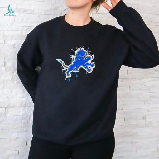 Detroit Lions 2024 Airbrush Art Design T Shirt