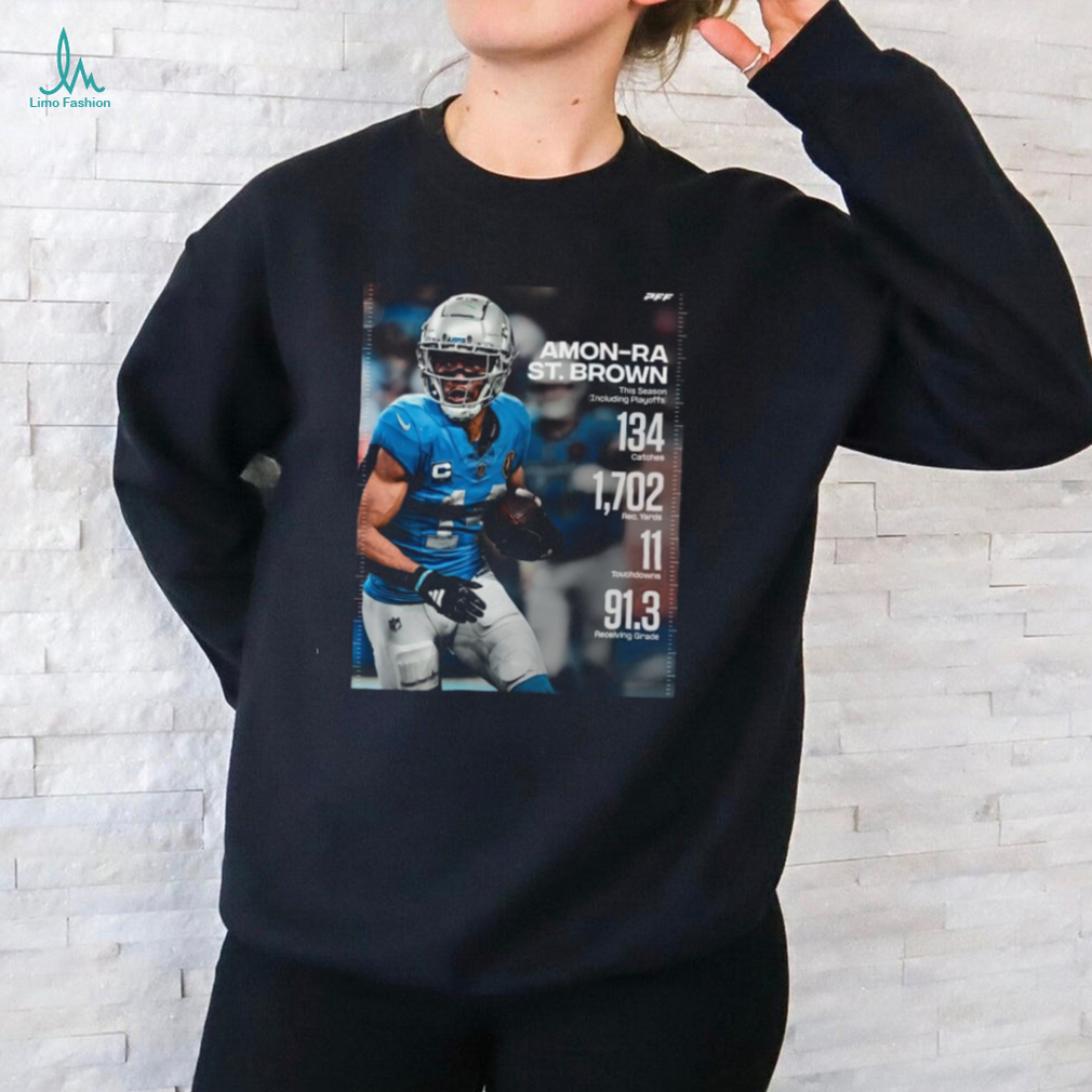 Detroit Lions Amon Ra St.Brown This Season Including Playoffs shirt Detroit Lions Amon Ra St.Brown This Season Including Playoffs shirt