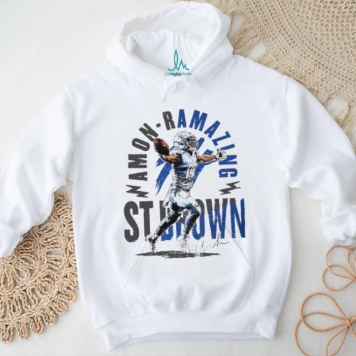 Detroit Lions Amon ra St. Brown Amon ramazing signature shirt