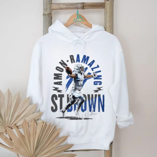 Detroit Lions Amon ra St. Brown Amon ramazing signature shirt