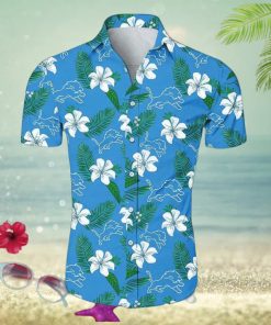 Detroit Lions Beach Shirt Hawaiian Shirt Short Sleeve For Summer NFL