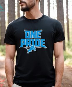 Detroit Lions Blue One Pride Football shirt, hoodie, sweater, long sleeve and tank top Detroit Lions Blue One Pride Football shirt