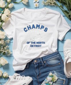 Detroit Lions Champions Of The North Detroit Helmet Shirt