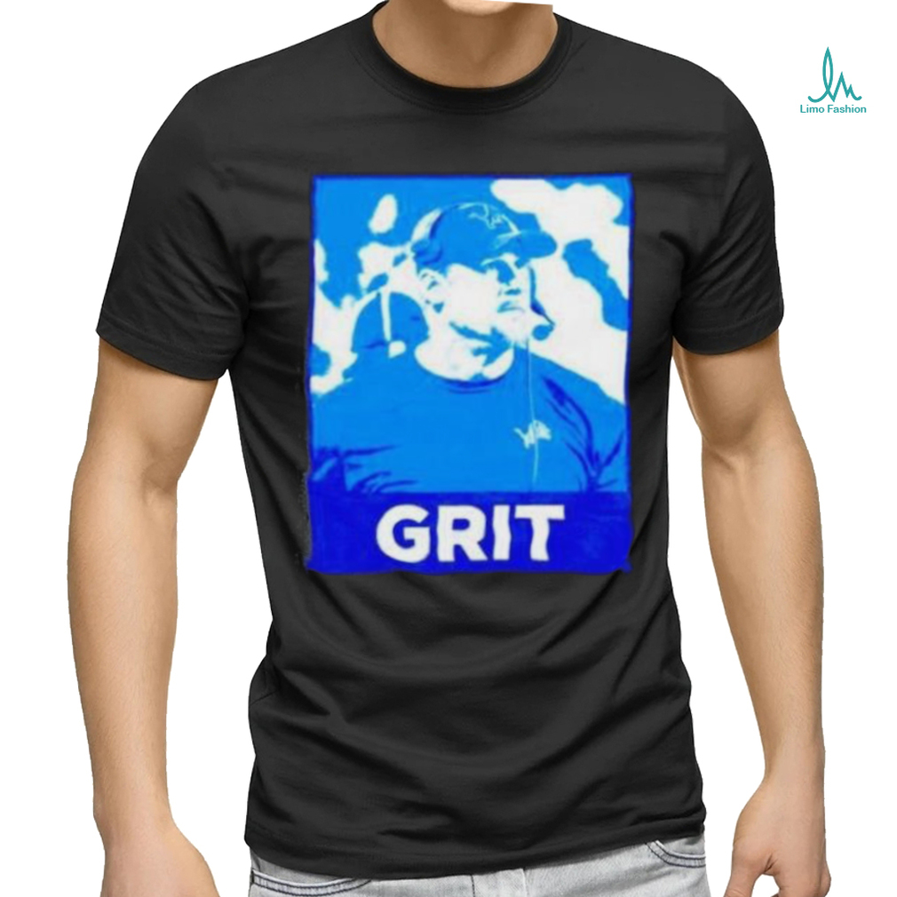 Detroit Lions Dan Campbell Grit Shirt Detroit Lions Dan Campbell Grit Shirt