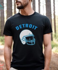 Detroit Lions Det. Football Helmet Tee Detroit Lions Shirt