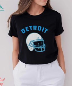 Detroit Lions Det. Football Helmet Tee Detroit Lions Shirt