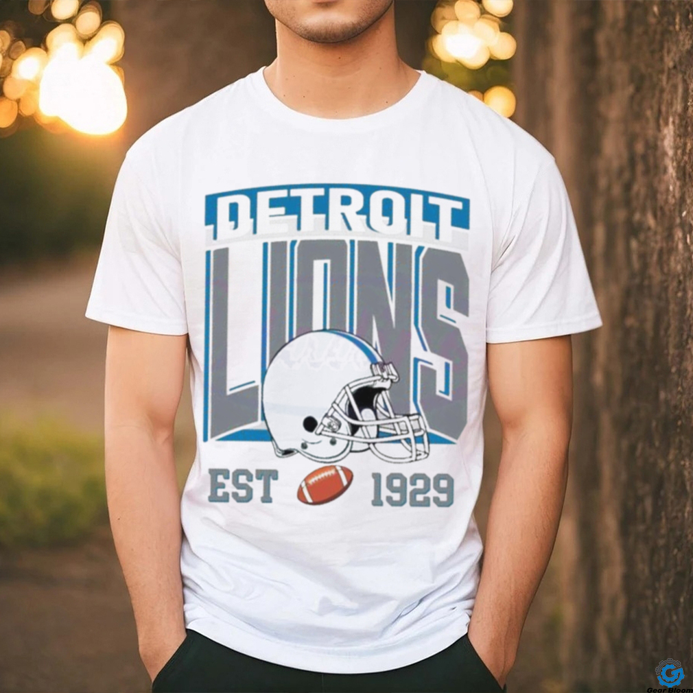 Detroit Lions Est 1929 Helmet shirt Detroit Lions Est 1929 Helmet shirt