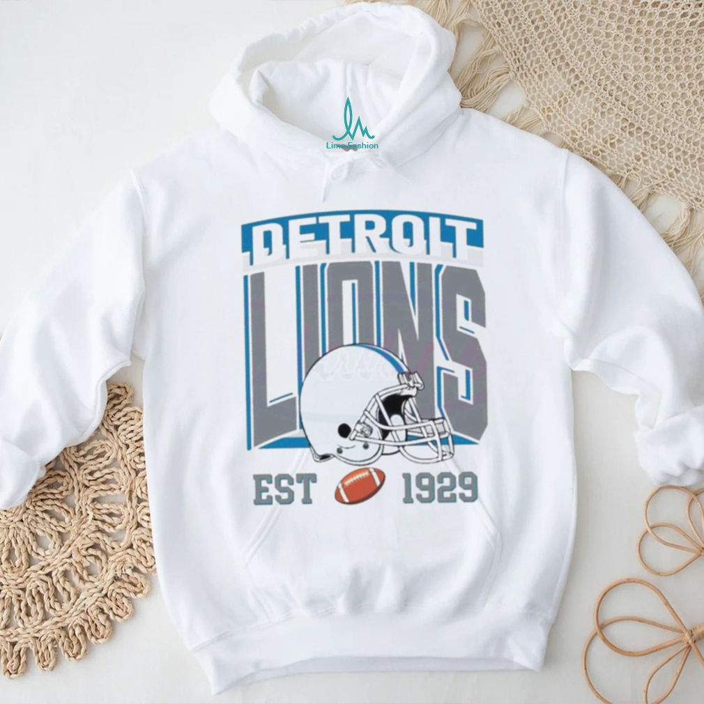 Detroit Lions Est 1929 Helmet shirt Detroit Lions Est 1929 Helmet shirt