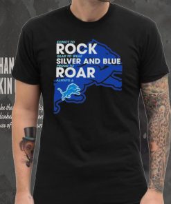 Detroit Lions Expect to rock clad to wear silver and blue shirt