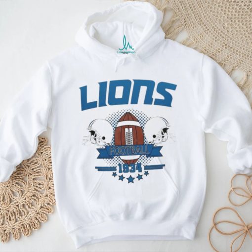 Detroit Lions Football 1934 NFC Championship Personalized Baseball Shirt