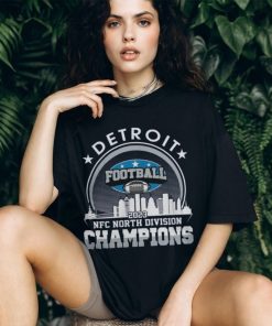 Detroit Lions Football 2023 NFC North Champions Tshirt