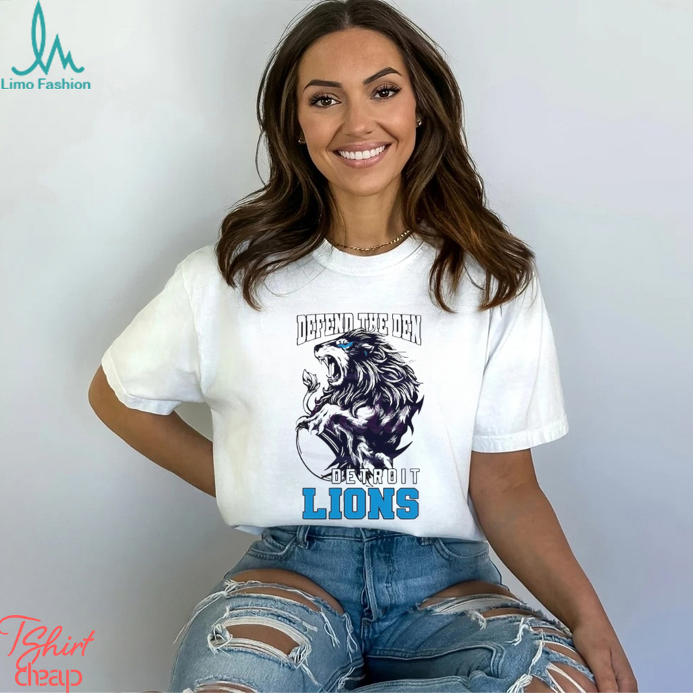 Detroit Lions Football Defend The Den Shirt Detroit Lions Football Defend The Den Shirt