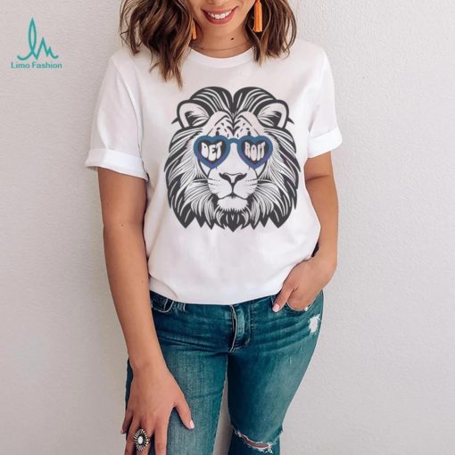 Detroit Lions Football Glasses Shirt