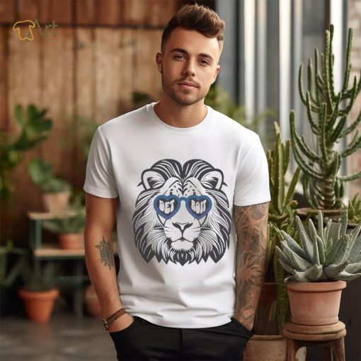 Detroit Lions Football Glasses Shirt