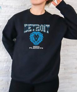 Detroit Lions Football Player Name 2023 Playoffs Logo Shirt