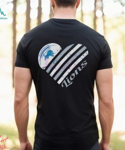 Detroit Lions Heart Logo Football Shirt, hoodie, sweater, long sleeve and tank top Detroit Lions Heart Logo Football Shirt