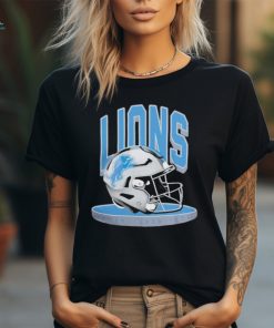 Detroit Lions Helmet Platform Helmet Shirt