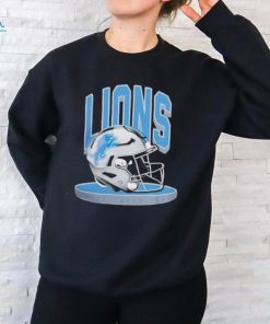 Detroit Lions Helmet Platform Helmet Shirt