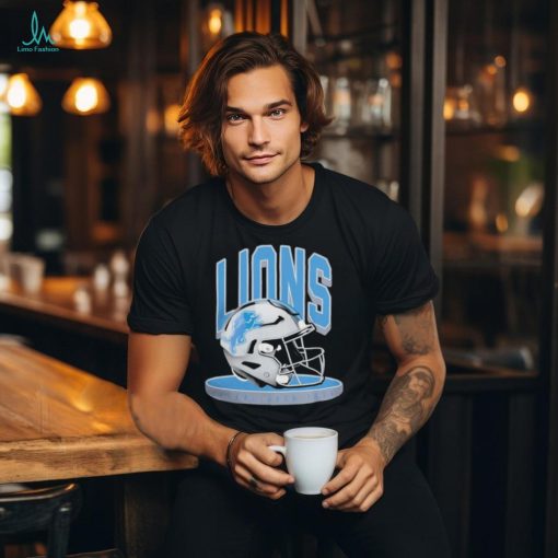 Detroit Lions Helmet Platform Helmet Shirt