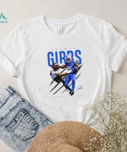 Detroit Lions Jahmyr Gibbs vs Antoine Winfield Jr shirt