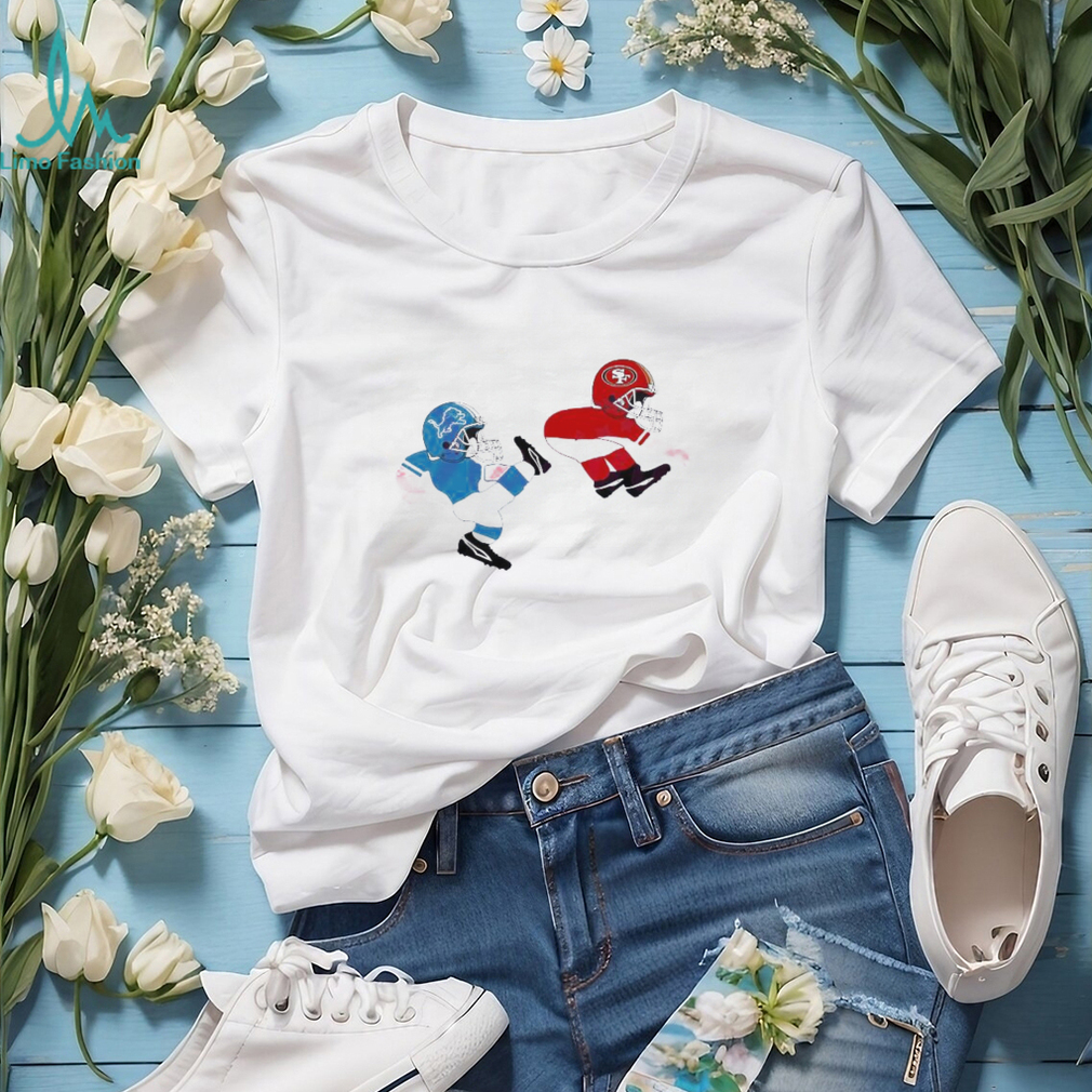Detroit Lions Kicks Rouse San Francisco 49ers Shirt Detroit Lions Kicks Rouse San Francisco 49ers Shirt